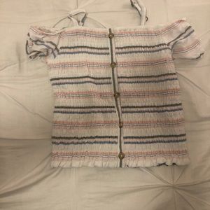 off the shoulder tank